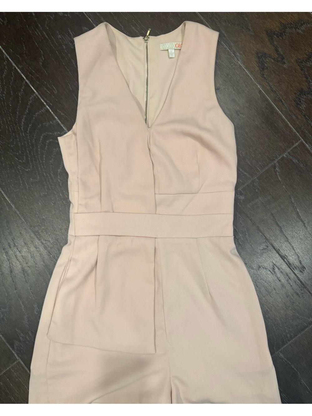 GB Women's Blush Pink Romper - Elegant Tailored Fit